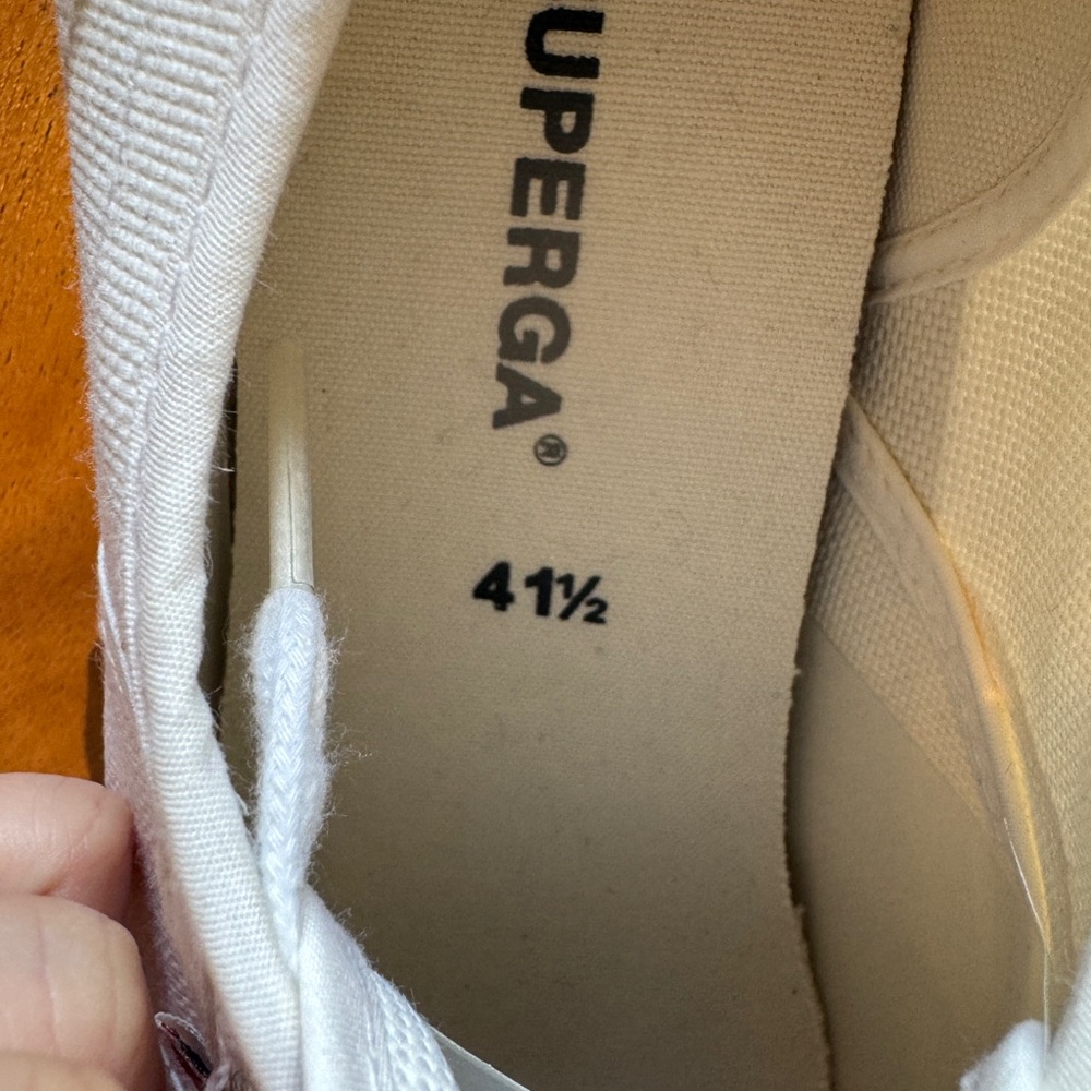 Superga White Canvas Sneakers - Picture 11 of 13